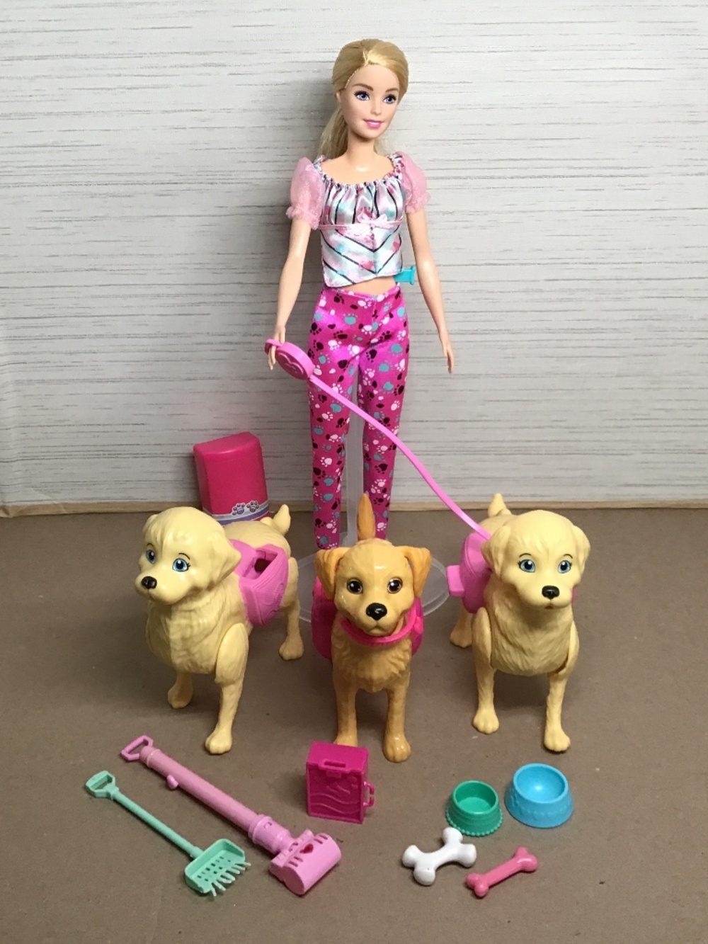 Barbie Doll Dog Walking